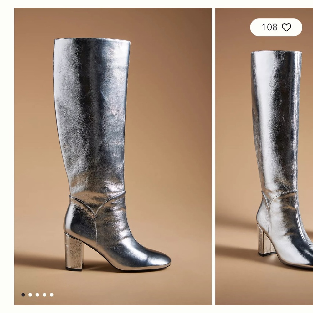 NWT Anthropologie Bibi Lou Knee High Boots